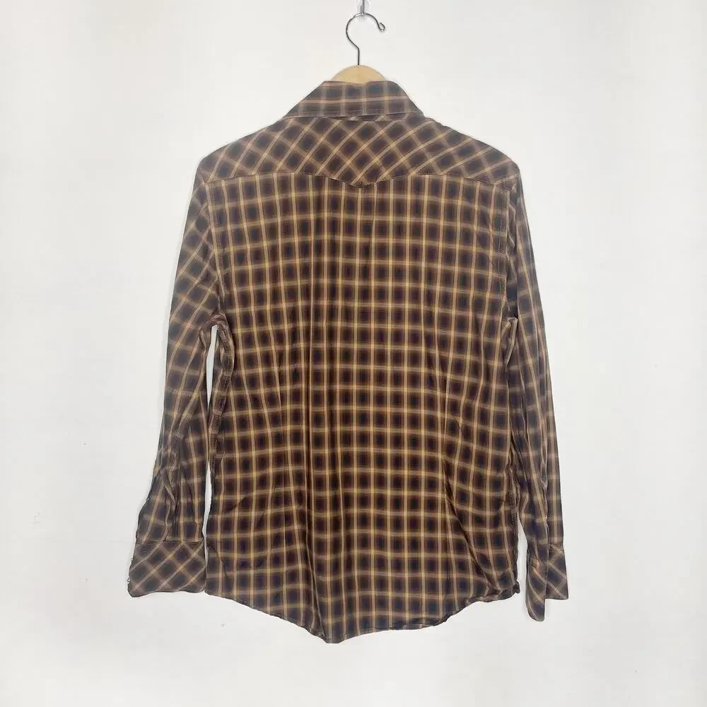 BANANA REPUBLIC Plaid Button Down